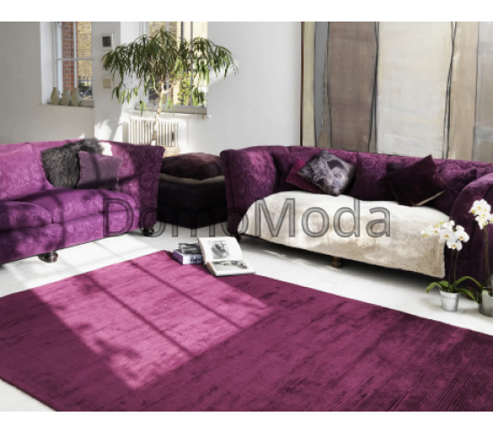 Ковер из вискозы Bellagio Plum Купить в интернет магазине ДомоМода Ковер из вискозы Bellagio Plum - высокое качество по лучшей цене в Украине
